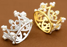 Load image into Gallery viewer, ADD-ON ITEM: Medium Golden Queens Crown