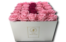 Load image into Gallery viewer, LEMERCIER LAROCHE CUSTOM LETTER PRESERVED ROSE BOX