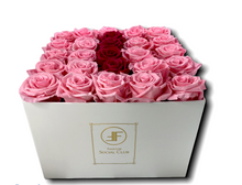 Load image into Gallery viewer, LEMERCIER LAROCHE CUSTOM LETTER PRESERVED ROSE BOX