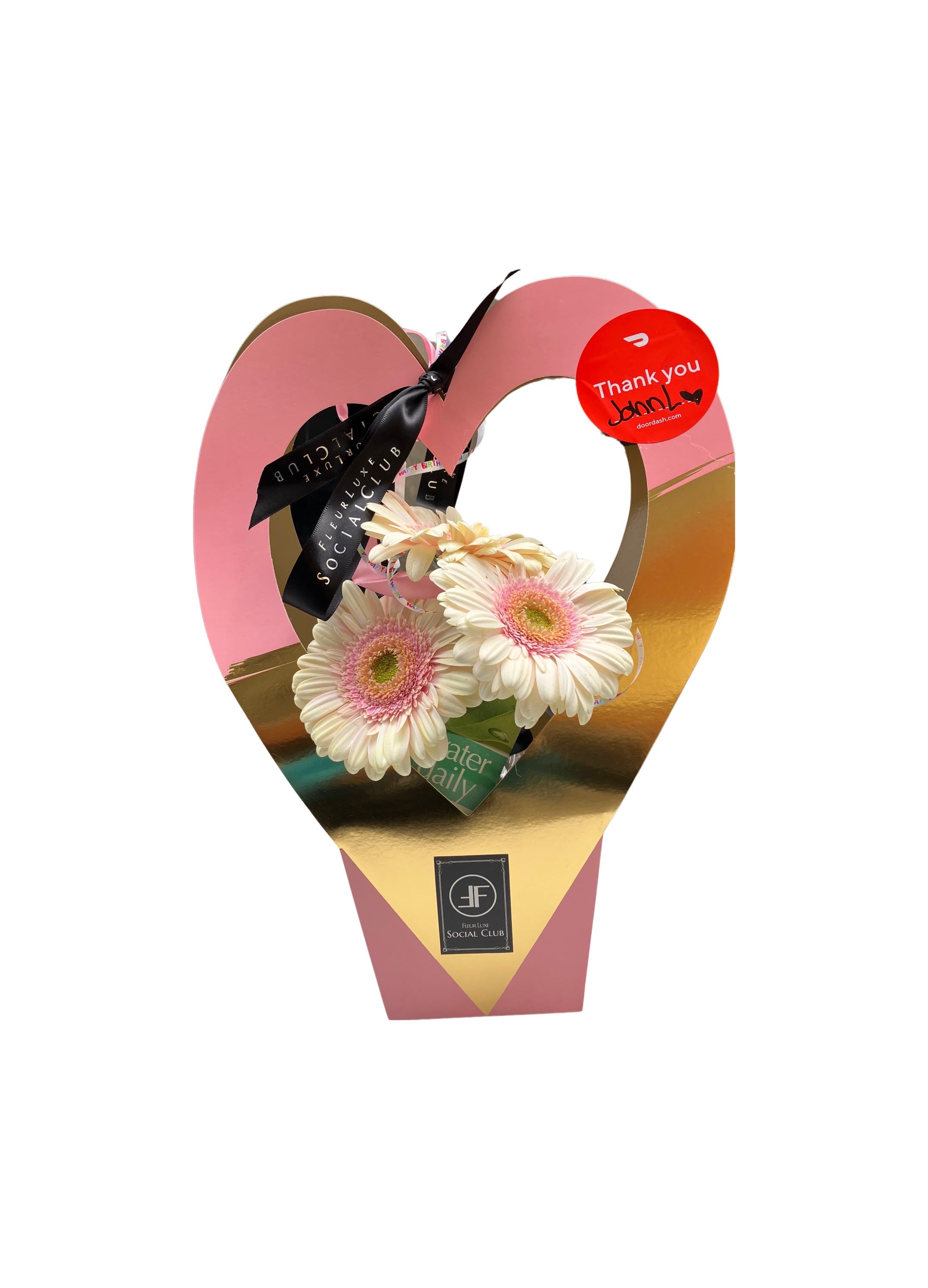 Gerbera Daisies Flower Carrier