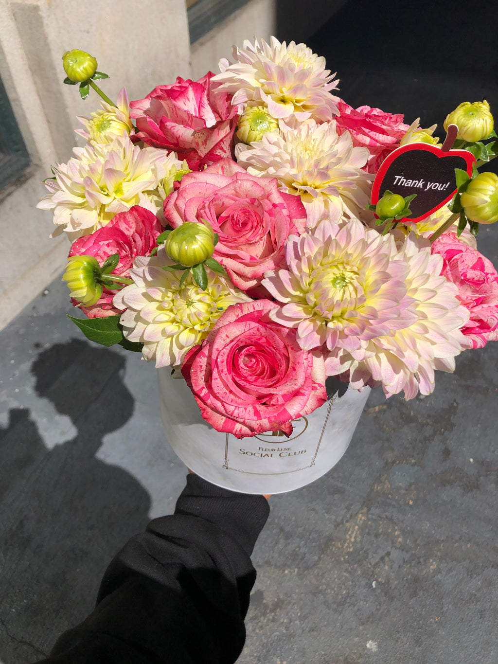 Anastasia’s Dalias Moyene Flower Box (SOLD OUT)