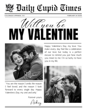 Load image into Gallery viewer, The “Will You Be My Valentine” Bouquet

