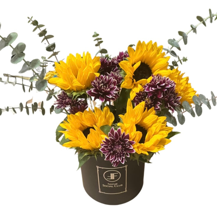 Sunny Side Up Eucalyptus & Sunflower Box (SOLD OUT)