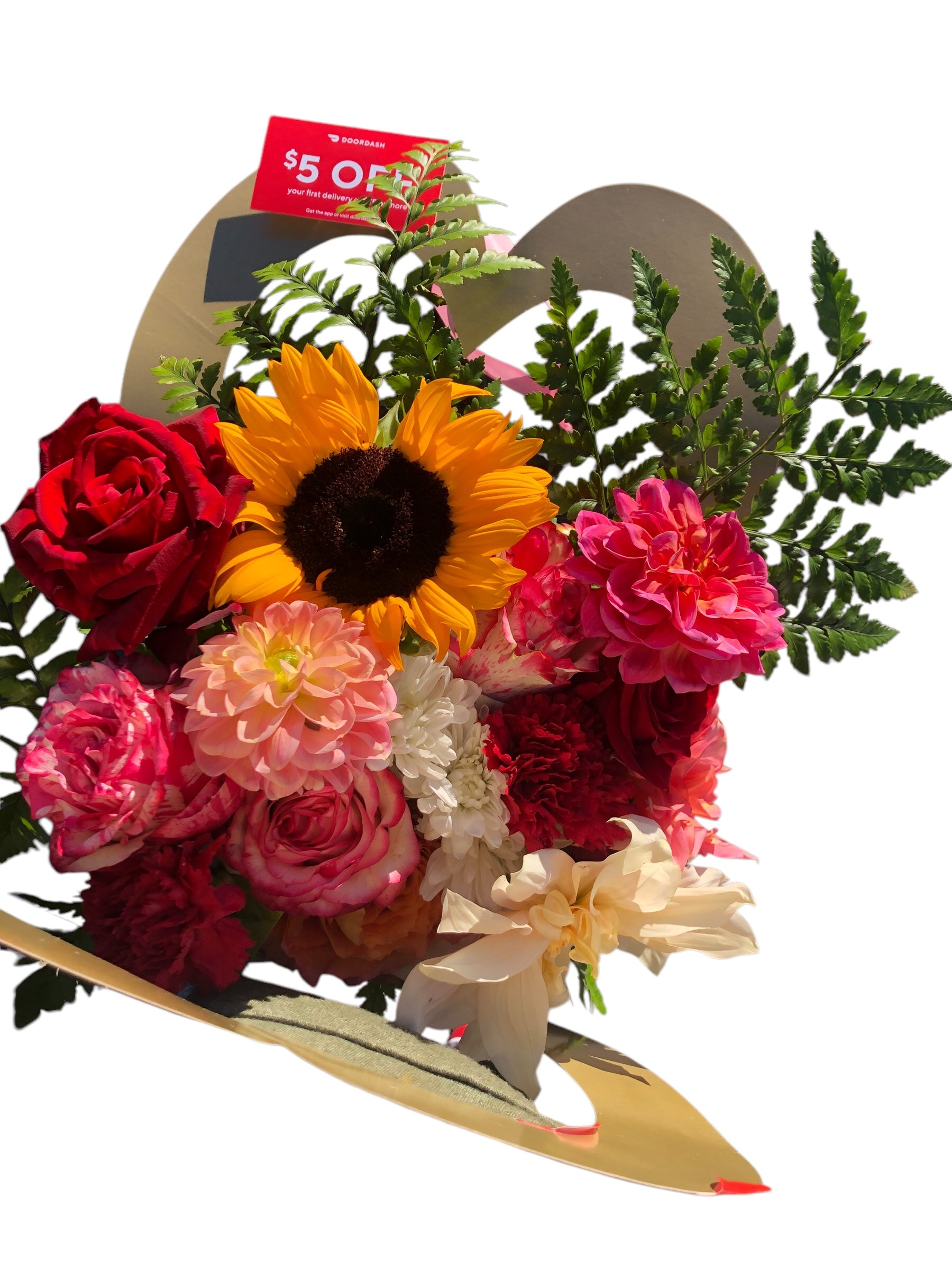 Nana's Favorite Sorbet Flower Carrier