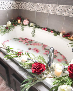 Bath In Roses