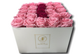 LEMERCIER LAROCHE CUSTOM LETTER PRESERVED ROSE BOX