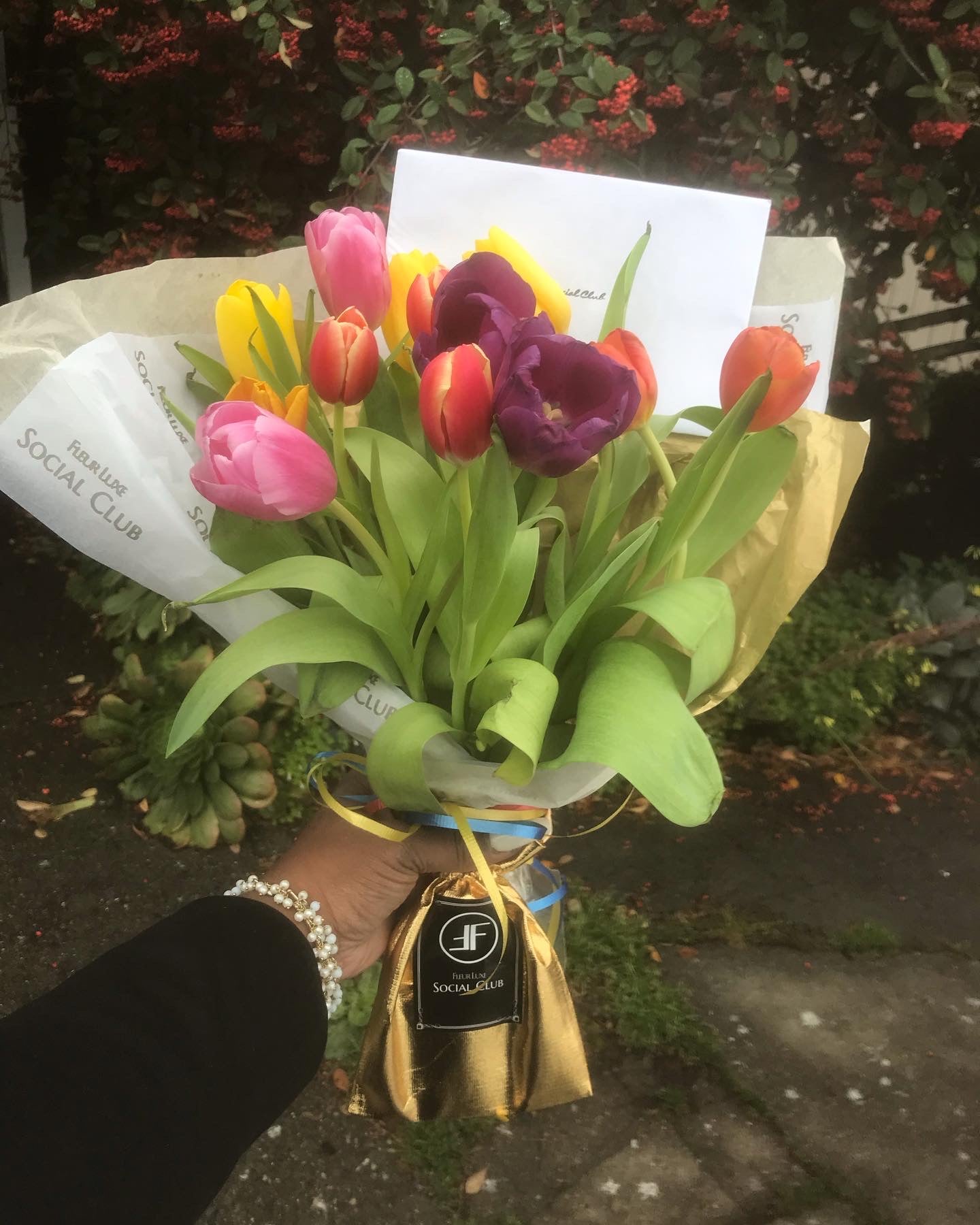 Happy Hues Tulips Bouquet