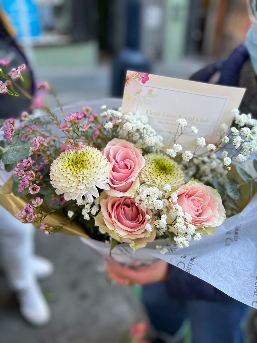 Pink Spearmint Gum Bouquet